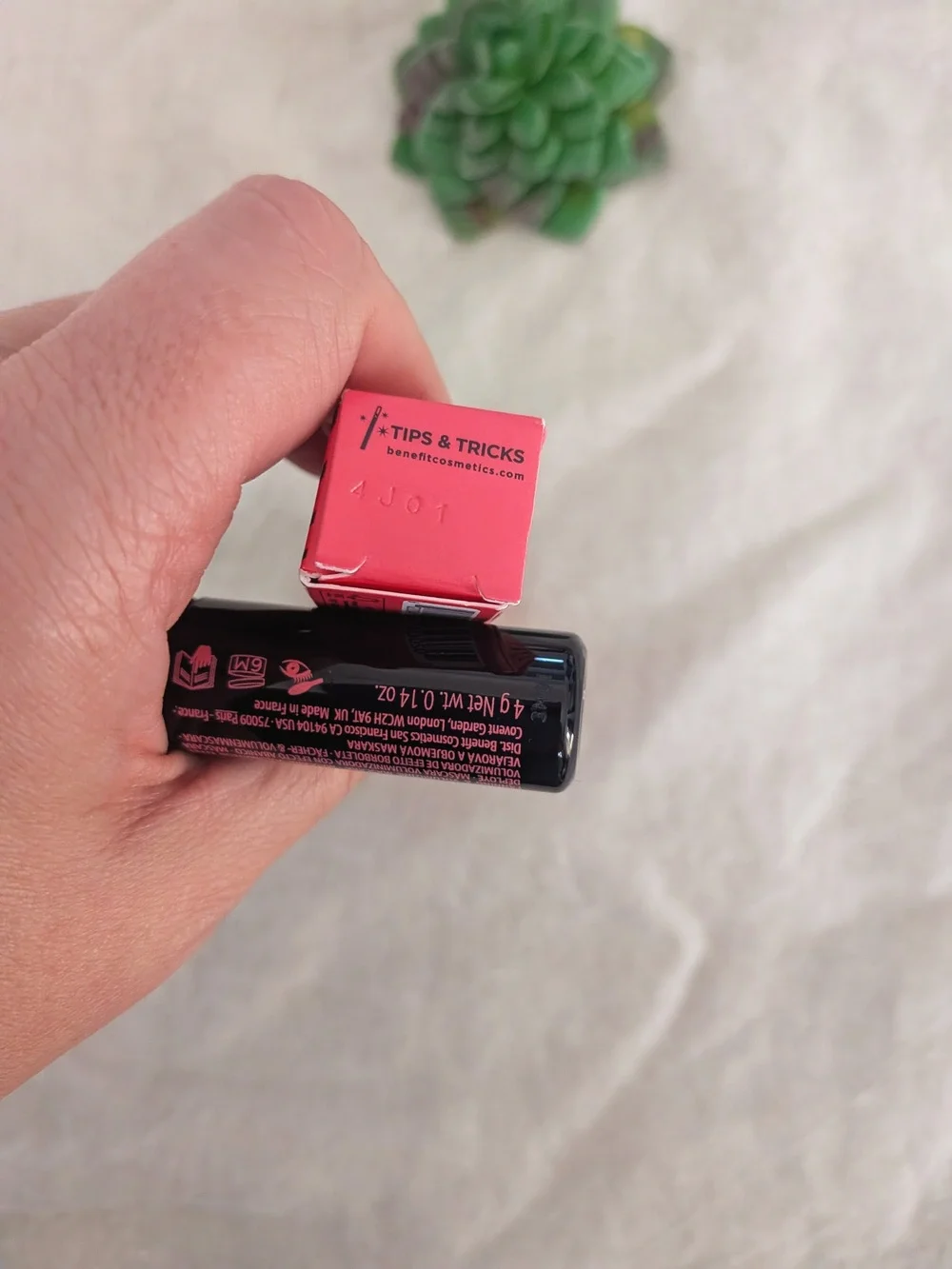 Benefit Cosmetics Black Fan Fest Mascara Full Size + Mini Duo NWT